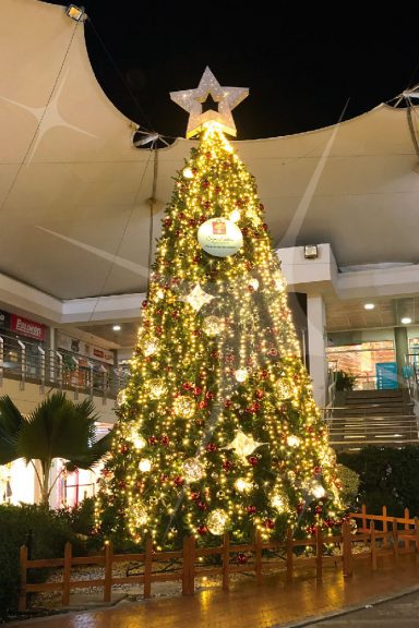 Árbol de navidad centros comerciales Bogotá - Medellín