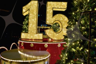 Escenario de navidad 2021 - Carroza centro comercial