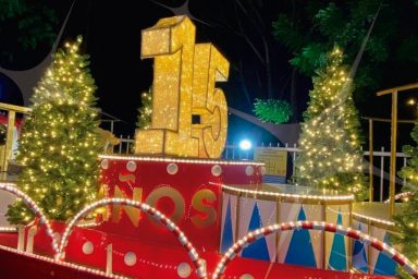 Escenario de navidad 2021 - Carroza centro comercial